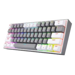TECLADO REDRAGON K616 GRAY/WHITE